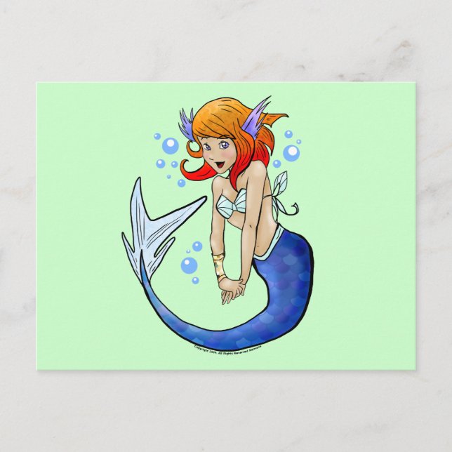 Les Cartes Postales De La Sirène Nixie (Devant)