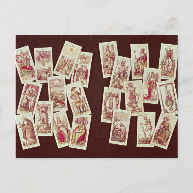 Les cartes tarot du Major Arcana (Devant)