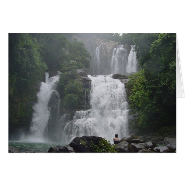 Les cascades du Costa Rica (Devant horizontal)