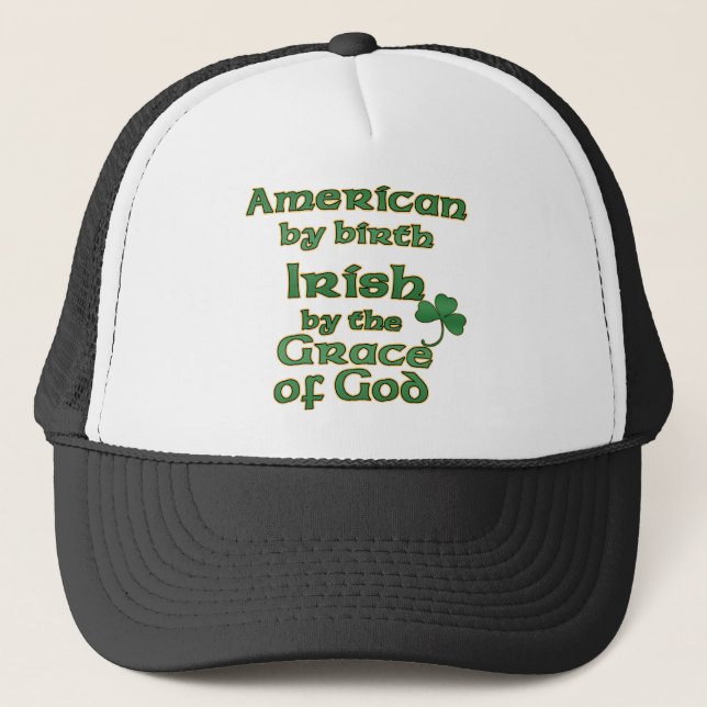 Les casquettes américains irlandais de (Devant)