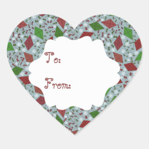 Les cerfs-volants de Noël, autocollant