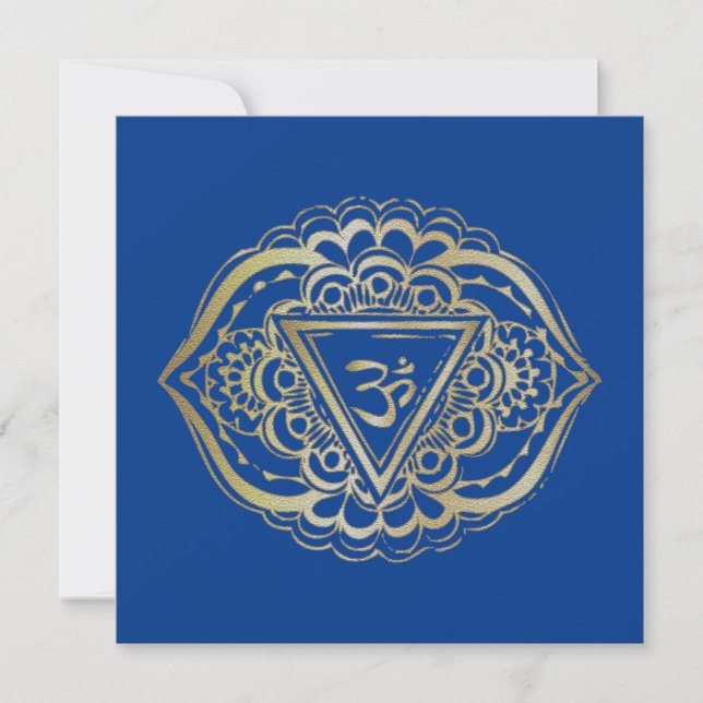 Les Chakras Ajna - Carte de voeux (Devant)