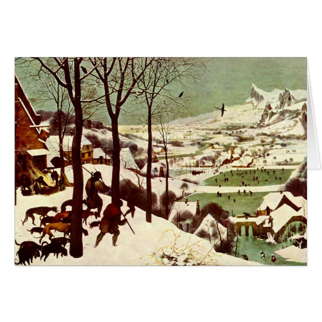 Les chasseurs dans la neige - 1565 (Devant Horizontal)