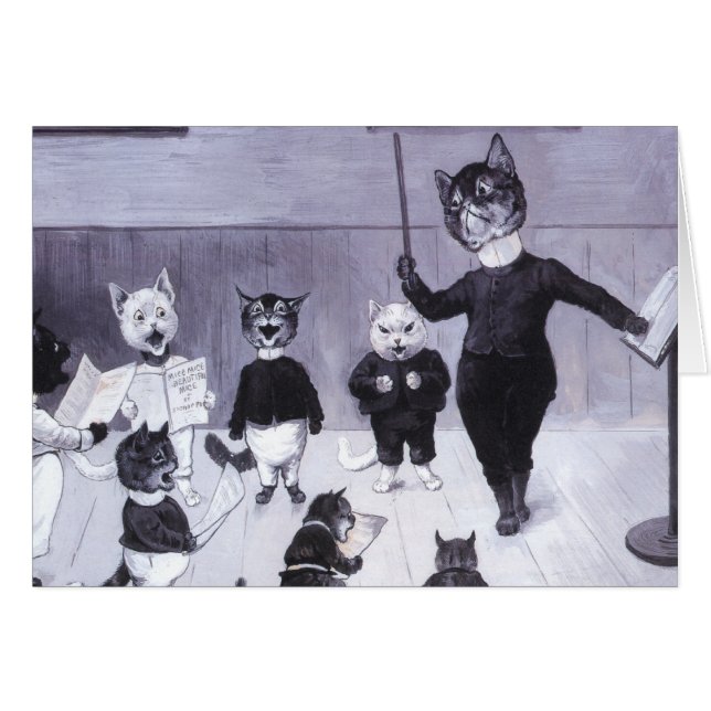 Les chatons apprennent à chanter (Devant horizontal)