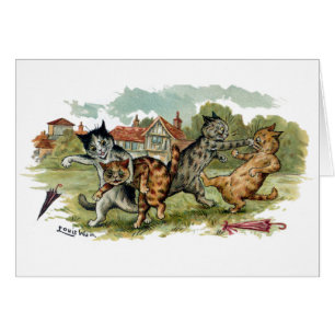 Les chats commercent des poinçons