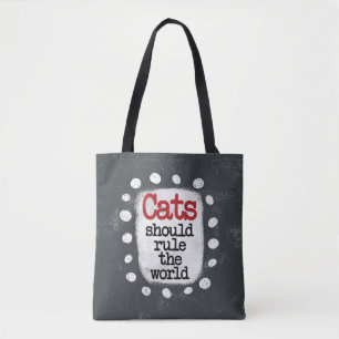 Les Chats Devraient Diriger Le Sac fourre-tout Mon
