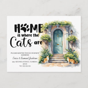 les chats ont bougé ! nouvelle adresse faire-part