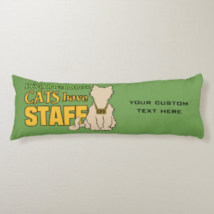 Les CHATS ONT le coussin fait sur commande de