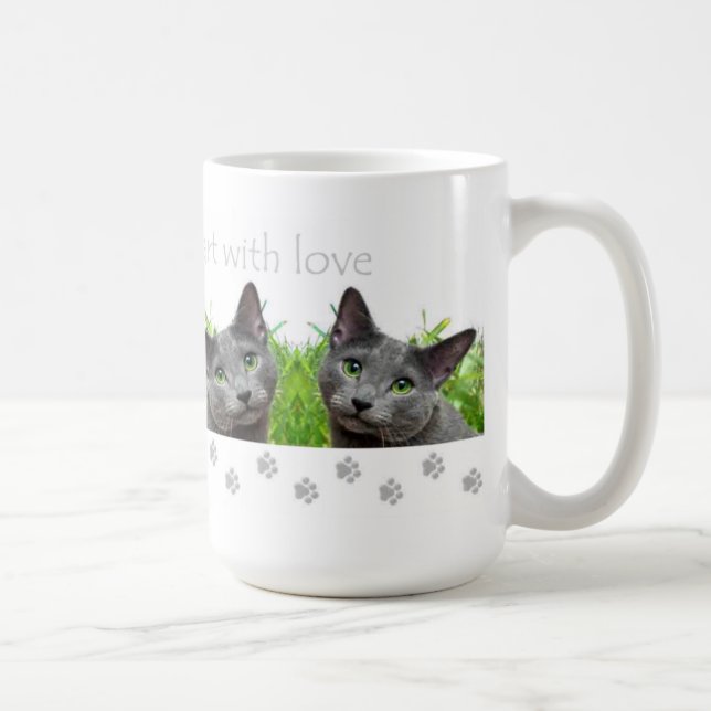 Les chats remplissent votre tasse de coeur (Droite)