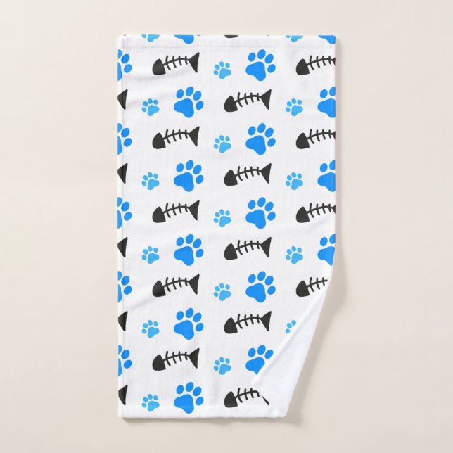 Les chats sont curieux (Serviette à main)
