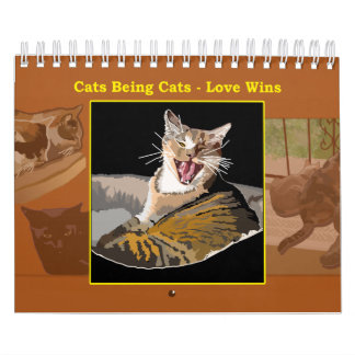 Les chats sont des chats - Calendrier - L'amour ga