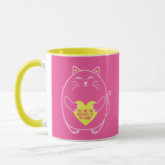 Les chats sont le soleil de My Heart Mug