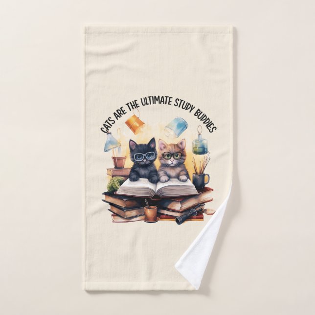 Les Chats Sont Les Derniers Étudiants (Serviette à main)