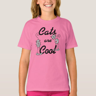 Les chats sont les T-shirts et les cadeaux frais