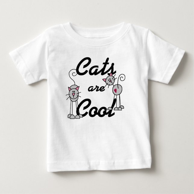 Les chats sont les T-shirts et les cadeaux frais (Devant)