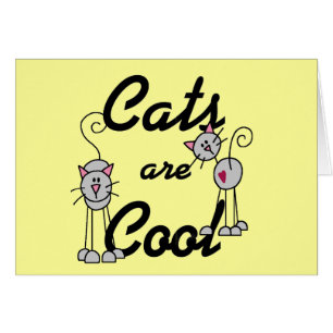 Les chats sont les T-shirts et les cadeaux frais