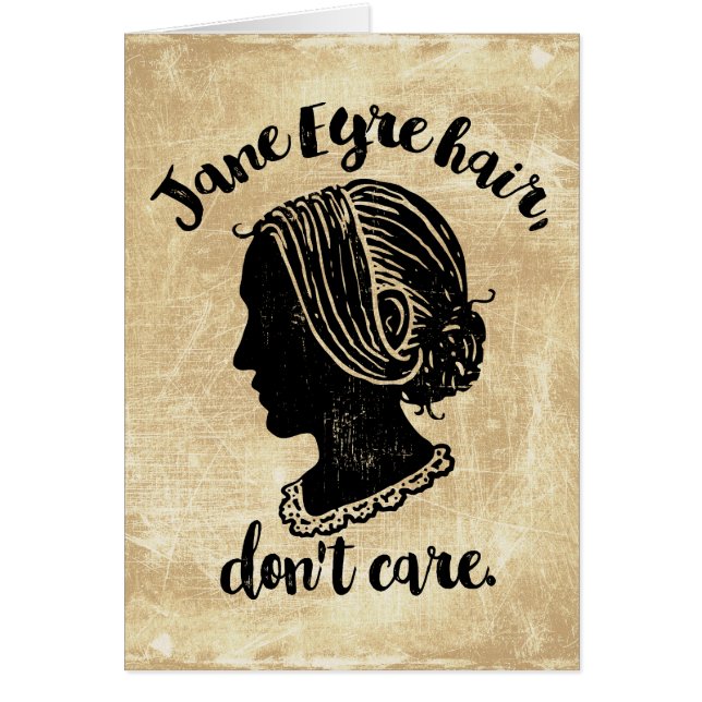 Les cheveux de Jane Eyre ne s'inquiètent pas (Devant)