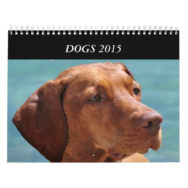 Les chiens de tous assaisonne le calendrier 2015 (Protection)
