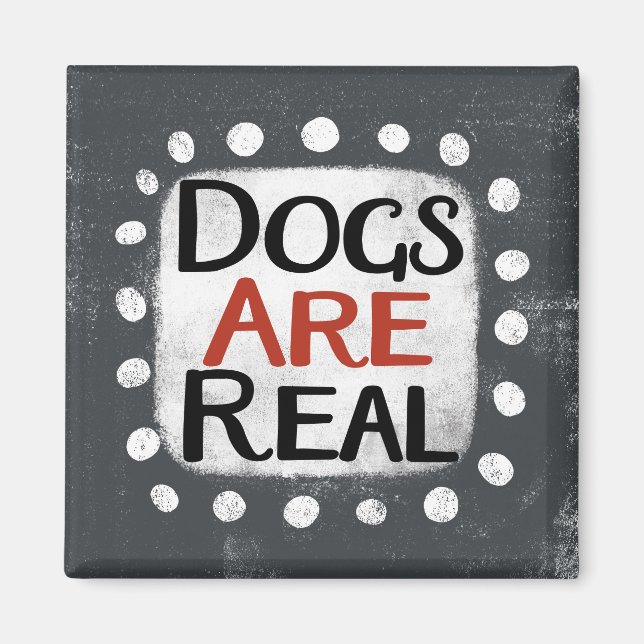 Les chiens sont de vrais aimants frigorifiques (Devant)