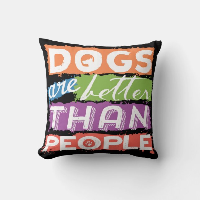 Les chiens sont meilleurs que le coussin de (Recto)