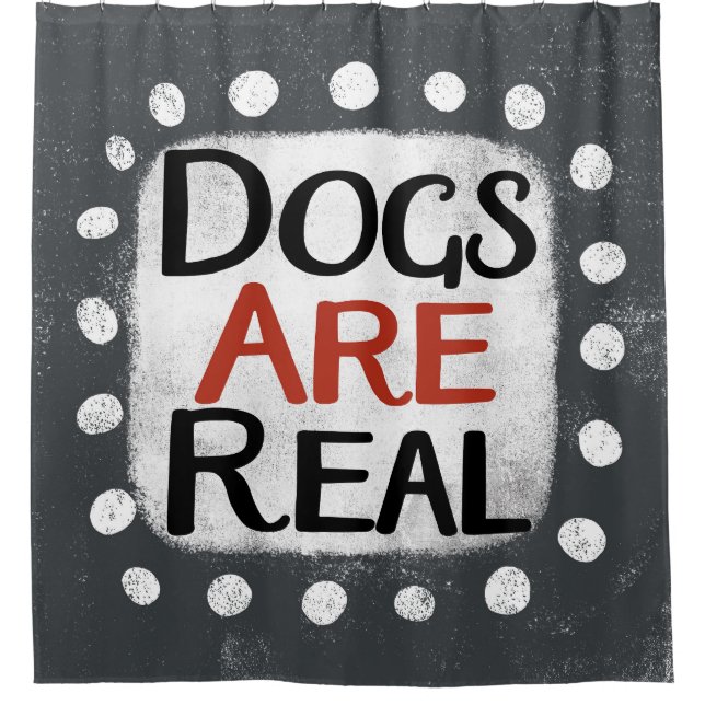 Les Chiens Sont Un Véritable Rideau De Douche (Devant)