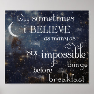 Les choses impossible Étoiles 2 Poster ou imprimer