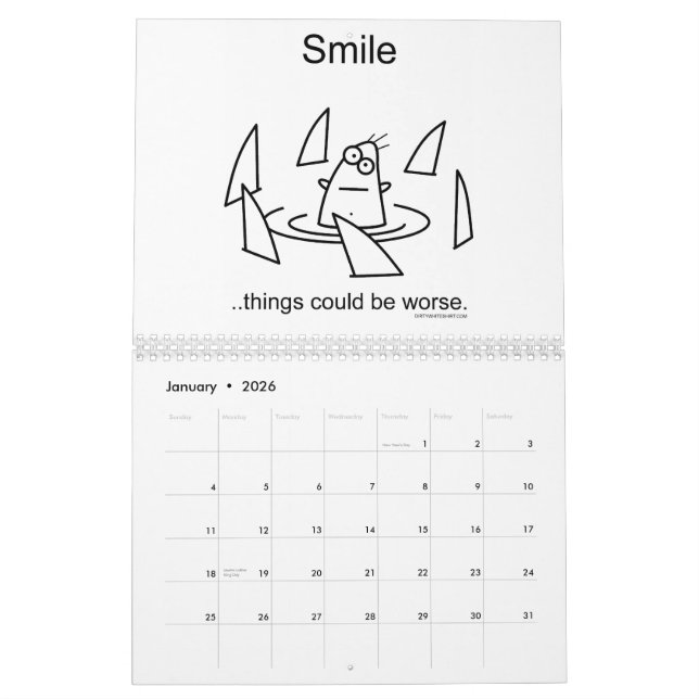 Les choses ont pu être plus mauvaises. Calendrier (Jan 2026)