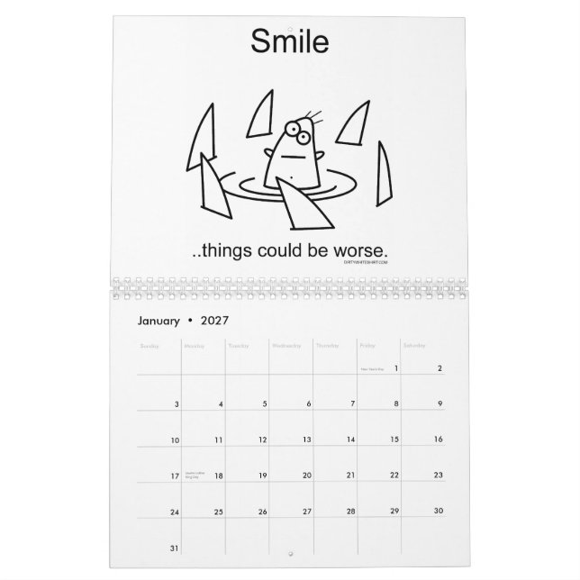 Les choses ont pu être plus mauvaises. Calendrier (Jan 2027)