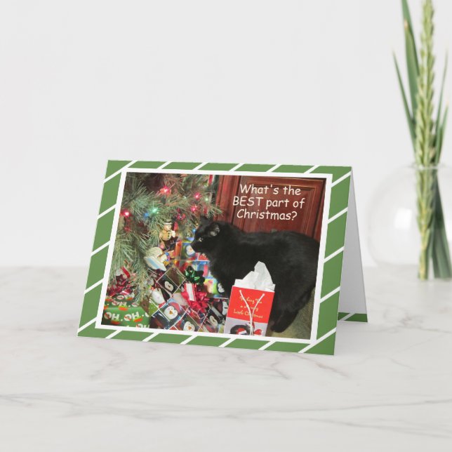Les choses préférées de Kitty Carte de Noël (Devant)