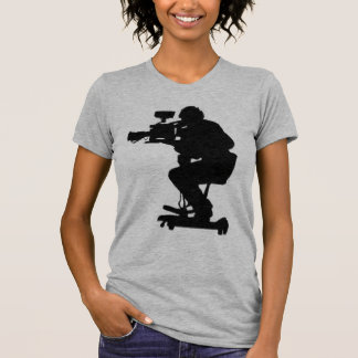Les cinéastes silhouettent le T-shirt de v des