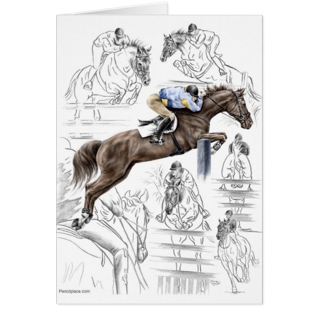 Les clôtures des Chevaux de cavalier Montage (Devant)