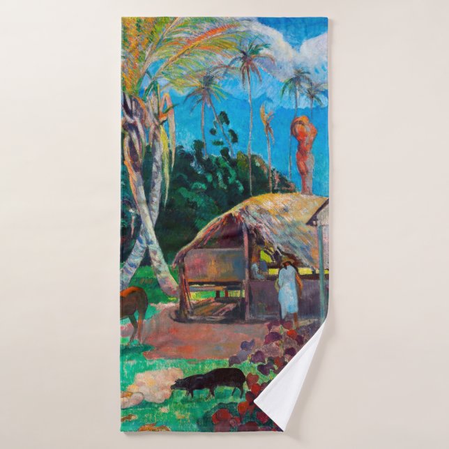 Les Cochons Noirs, Gauguin (Serviette de bain)