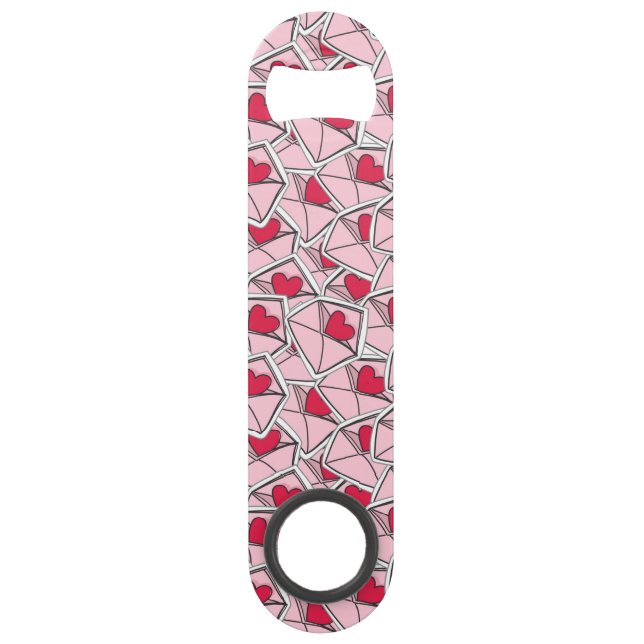 Les coeurs de Valentine sur des enveloppes (Devant)