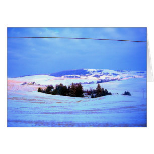 Les collines neigeuses