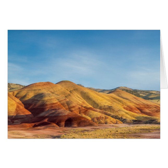 Les collines peintes dans les lits de fossiles de  (Devant horizontal)