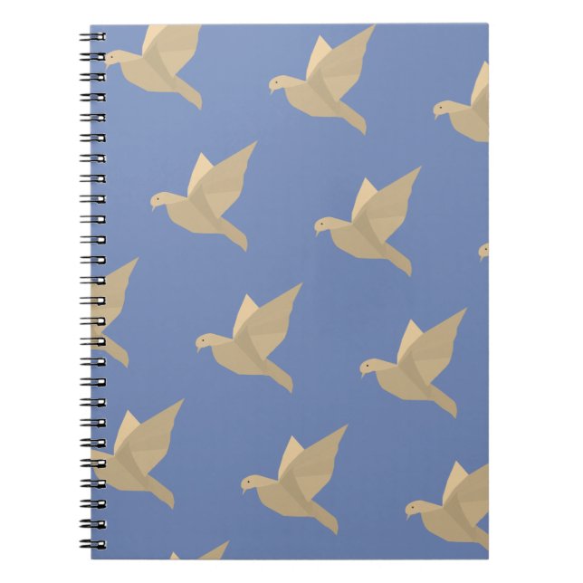 Les colombes, les oiseaux Le Carnet d'art volant (Devant)