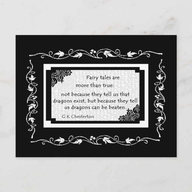 Les Contes De Fée Sont... Carte postale (Devant)