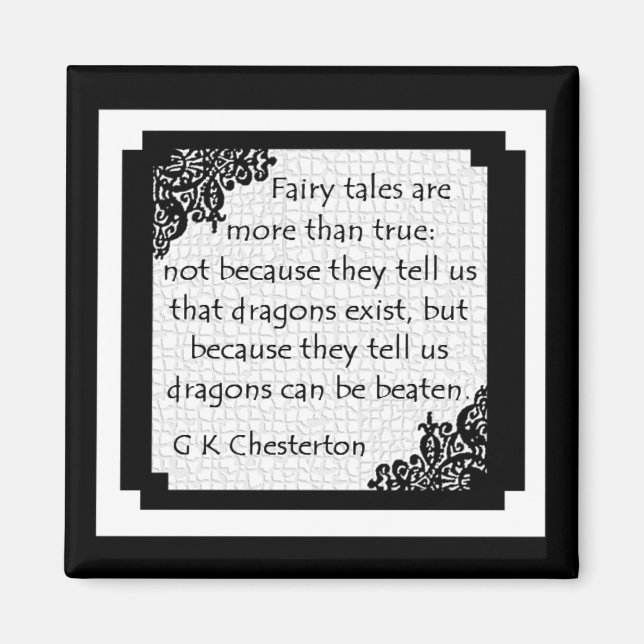 Les Contes De Fée Sont... Magnet (Devant)