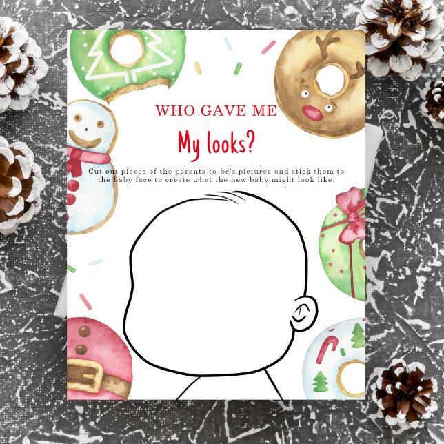 Les cookies d'hiver Qui m'a donné Mon look jeu (Créateur téléchargé)