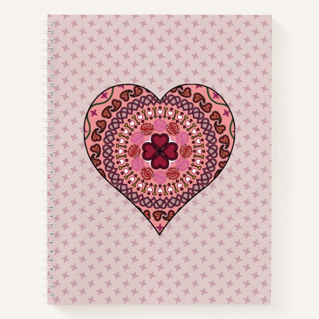 Les couches du Carnet spiral du coeur (Devant)