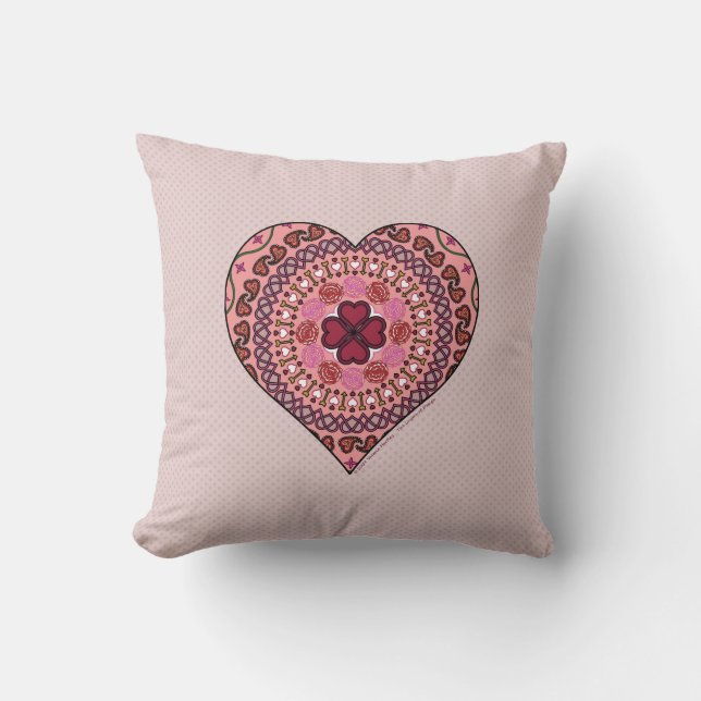 Les couches du Coussin du coeur (Recto)