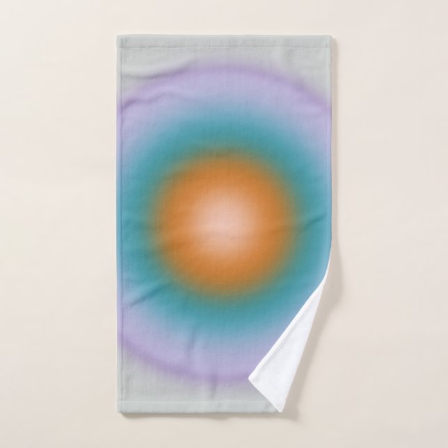 Les Couleurs 10 Dégradé de couleurs vives Aura (Serviette à main)