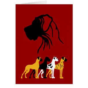 Les couleurs de base du danois