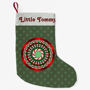 Les couleurs de Noël Chaussette personnalisée
