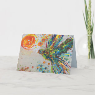 Les couleurs de Peace II Cartes d'anniversaire