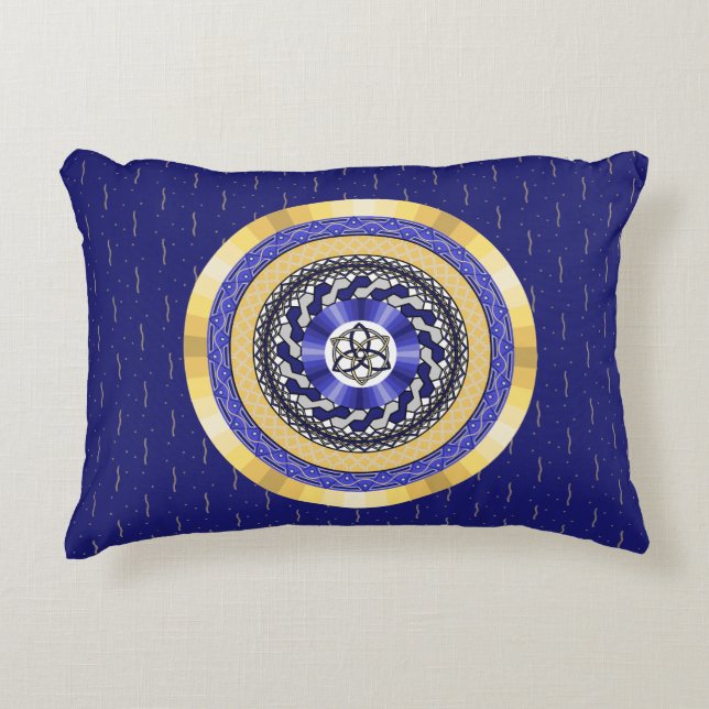 Les couleurs du Coussin d'accent de la nouvelle an (Devant)