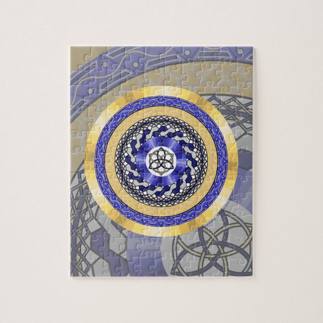 Les couleurs du puzzle du Nouvel An (Vertical)