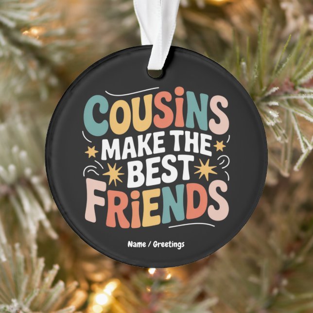 Les cousins font les meilleurs amis Frères et Soeu (Arbre)
