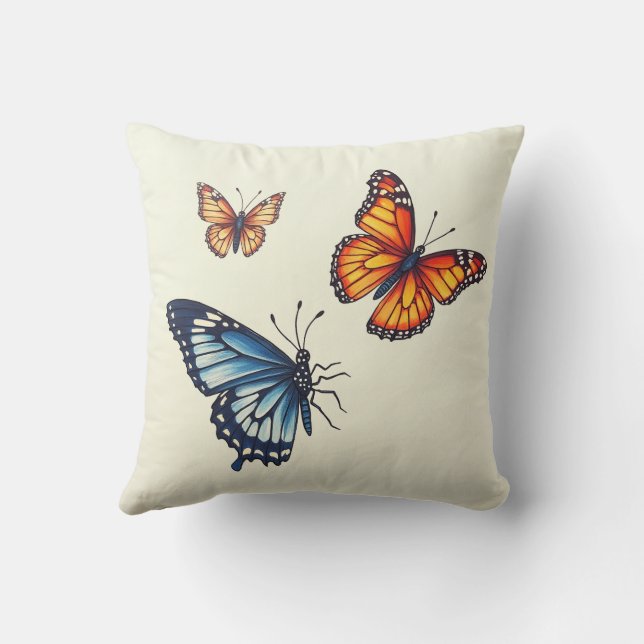Les Coussins papillons (Verso)