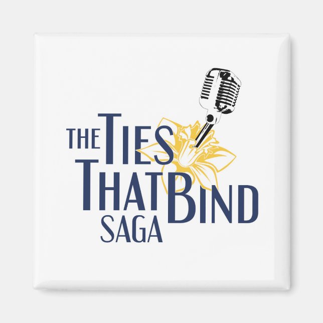 Les Cravates qui lient la saga Logo Magnet (Devant)